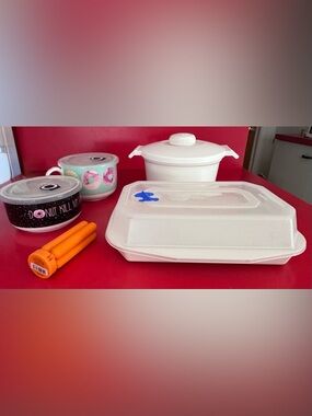 Microwave cookware - perfect for dorm or travel!